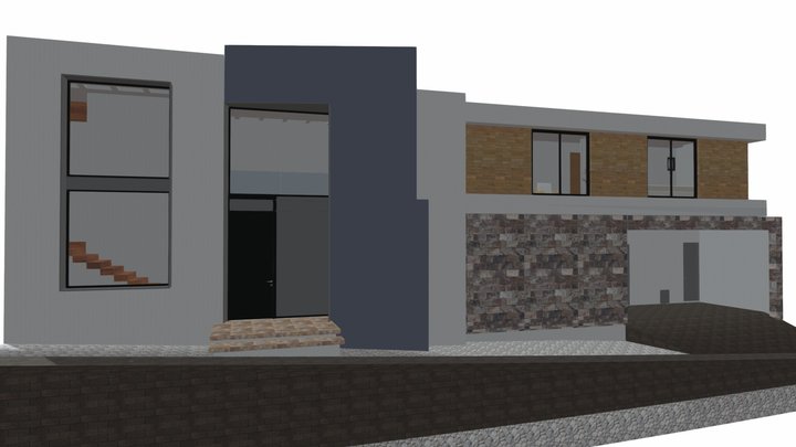 Casa Habitación - Club de Golf La Loma 3D Model