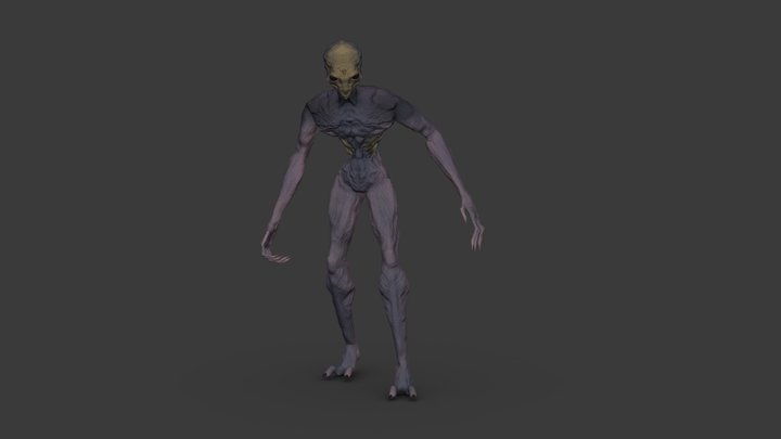 The Alien 3D Model