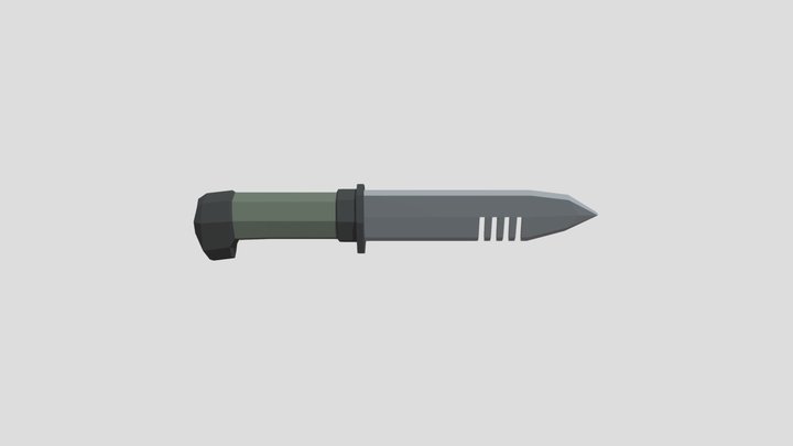 Bayonet 3D Model