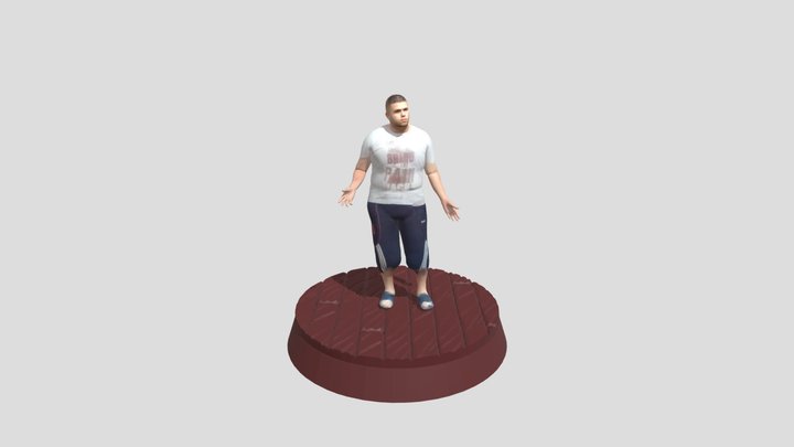 rida sidi ben ali 3d figurine – Gratis 3D-model STL