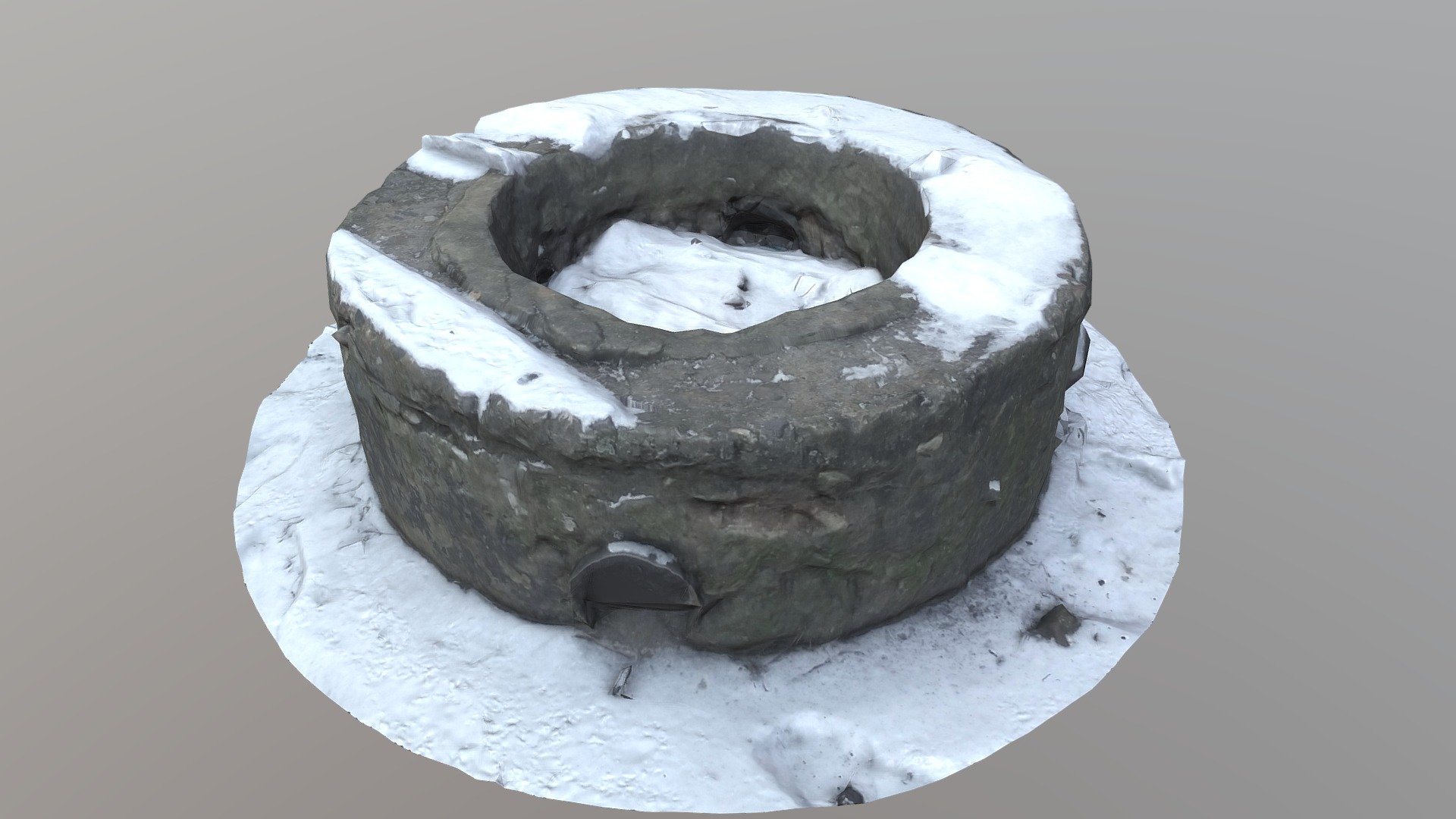 Cylinder with tubes LowPoly