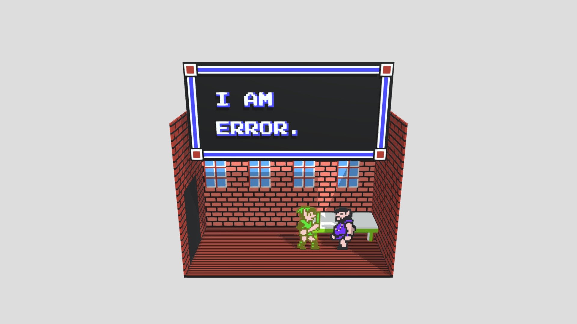 Meeting Error Diorama
