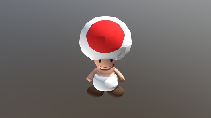 Toad Pawn (2) 3D Model