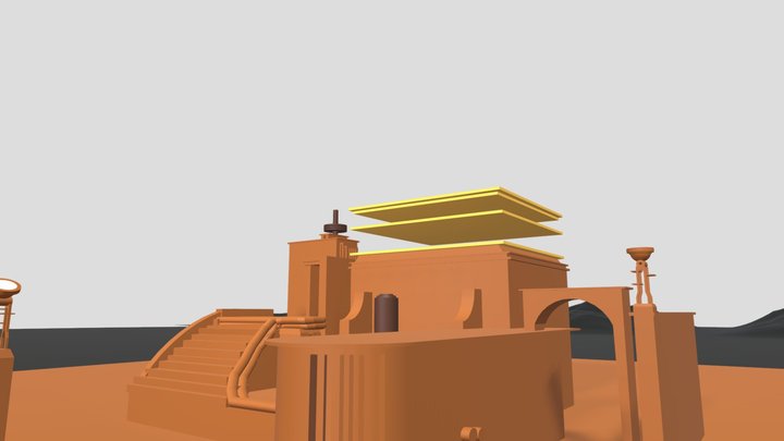 20th Century Fox Logo By Anne Stoter Remake 3D Model