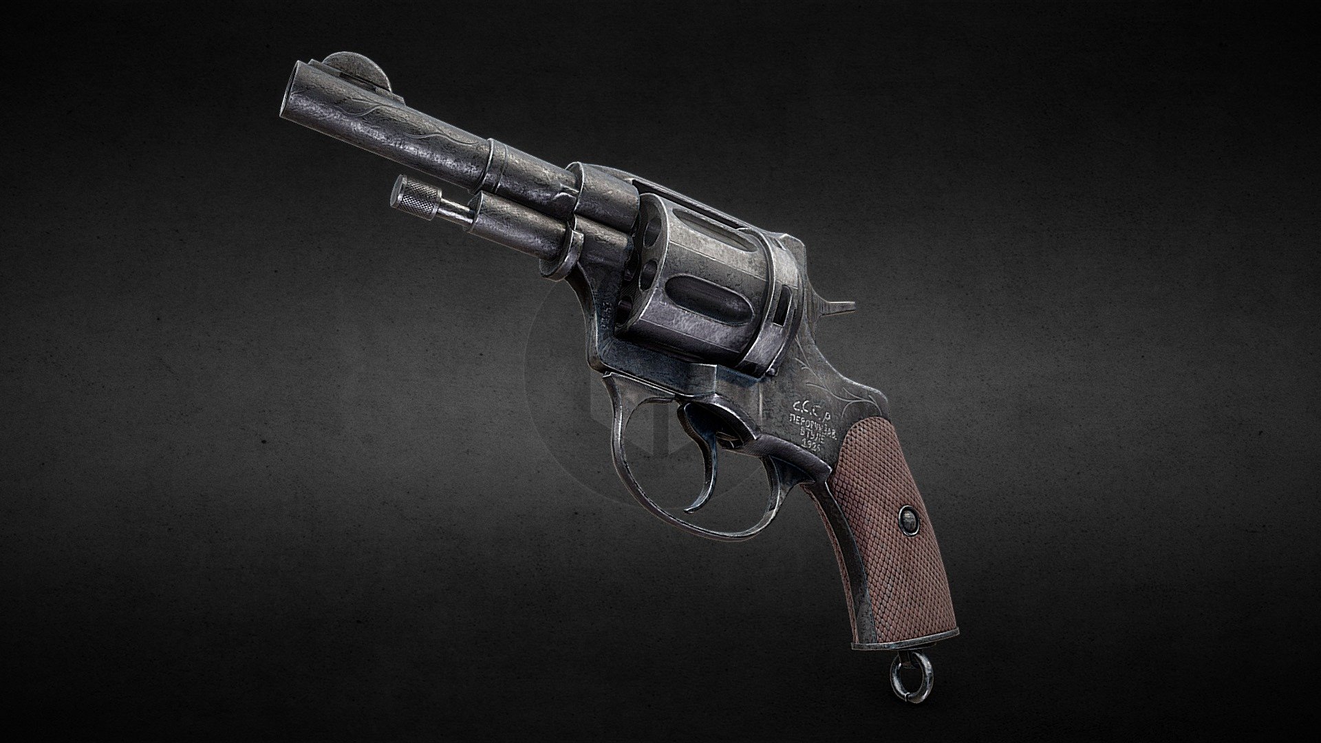 Revolver - 3D model by Artieee [d57a78f] - Sketchfab