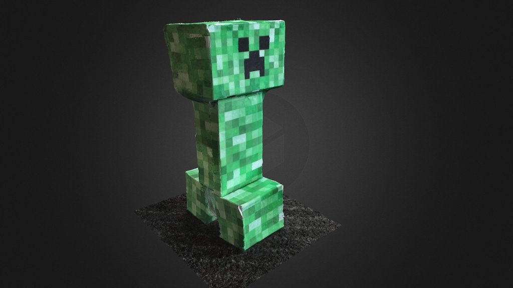 Paper Creeper - 3D model by Bart (@bartv) [d57ae55] - Sketchfab