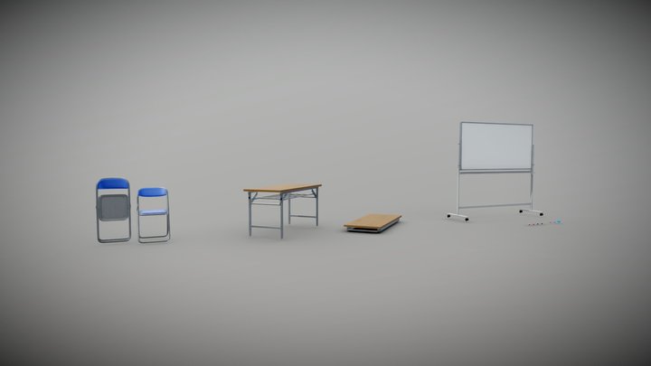 KPS_MeetingSet 3D Model