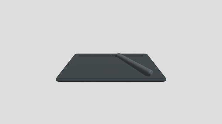 Wacom Tablet 3D Model