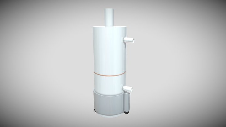 TD Engine (MTD) - Prototype. 3D Model