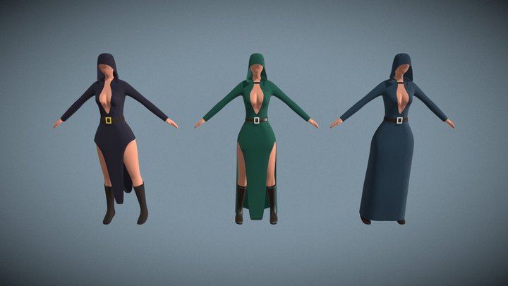 Magician 3D Model
