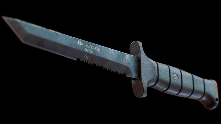 KM-2000 (PBR|GR) 3D Model