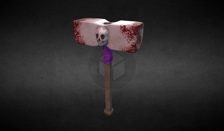 Dota 2 Fanart (Skull Basher) 3D Model