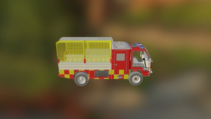 Rescue Vehicle 3D Model