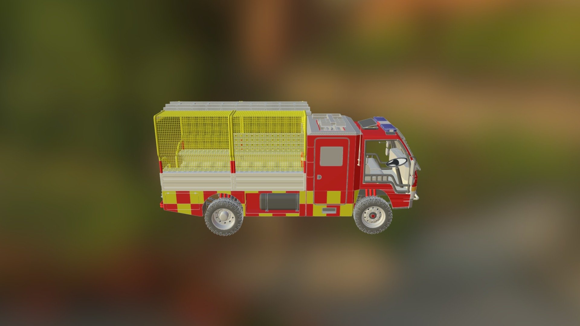 Rescue Vehicle - 3D model by codecafe [d57f674] - Sketchfab