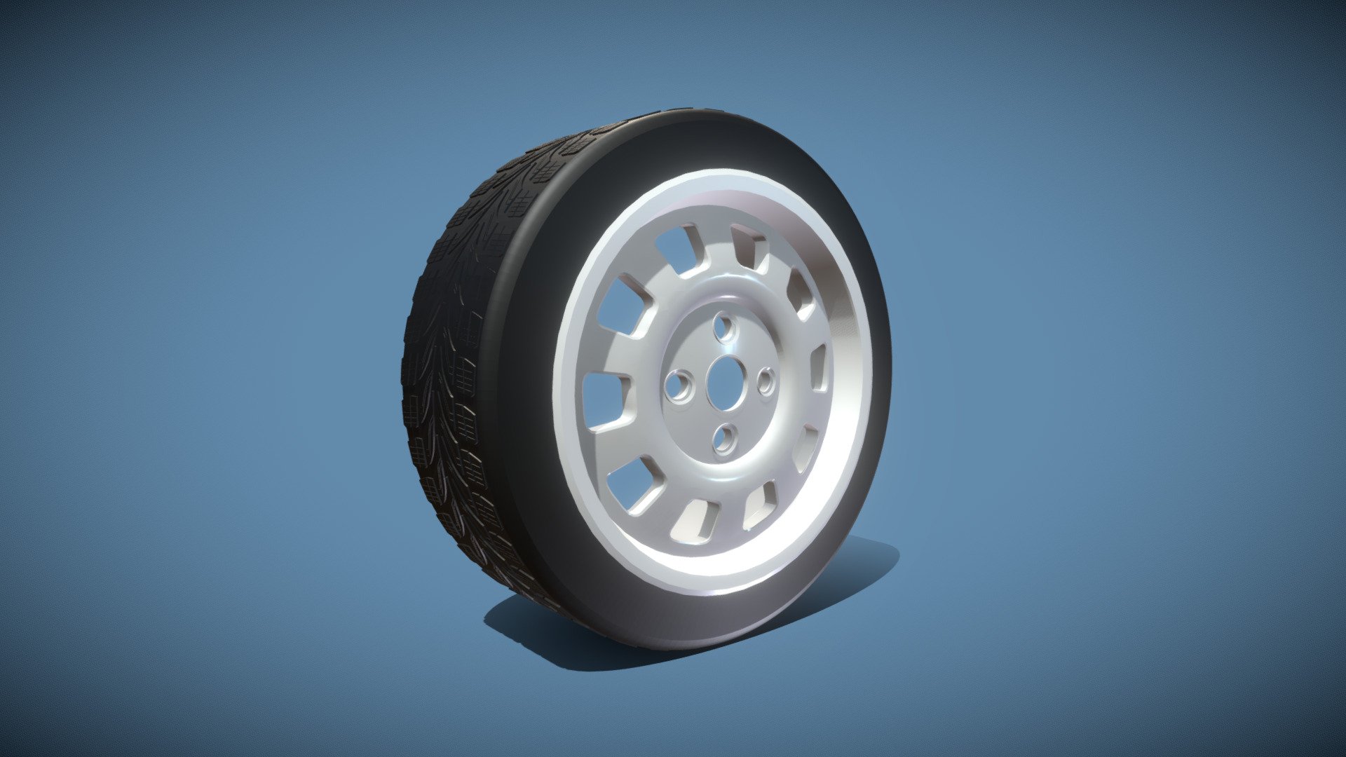 Volkswagen Wheel - Download Free 3D model by S.Design101 [d57f827 ...