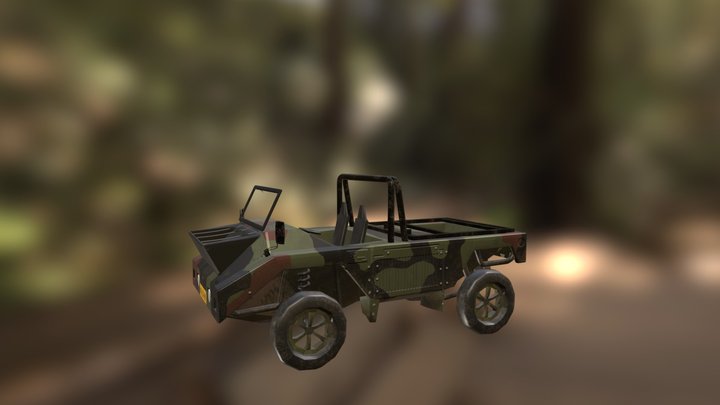 Lucht Speciaal Voertuig test 3D Model