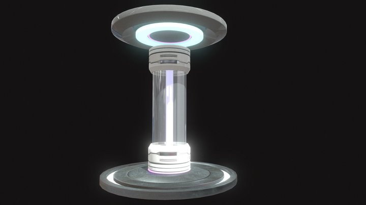 Sci-Fi capsule 3D Model