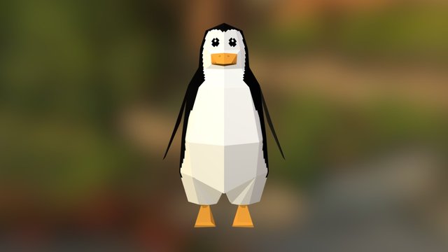 Pinguin 3D Model