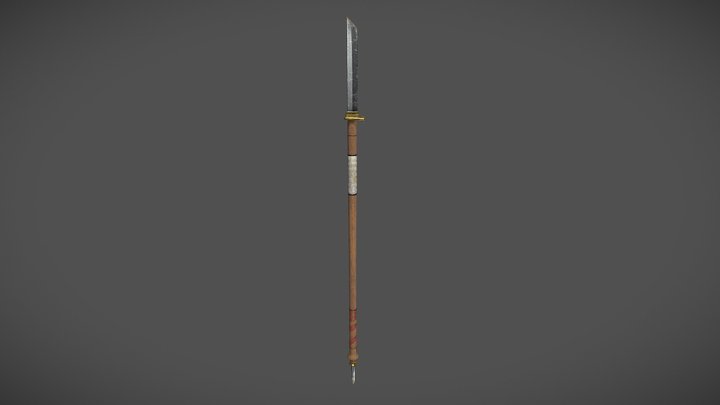 Naginata 3D Model