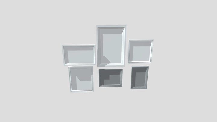 Collection of Frame Models 3D Model