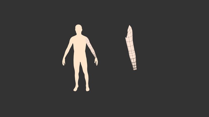 Arm Tattoo 3D Model