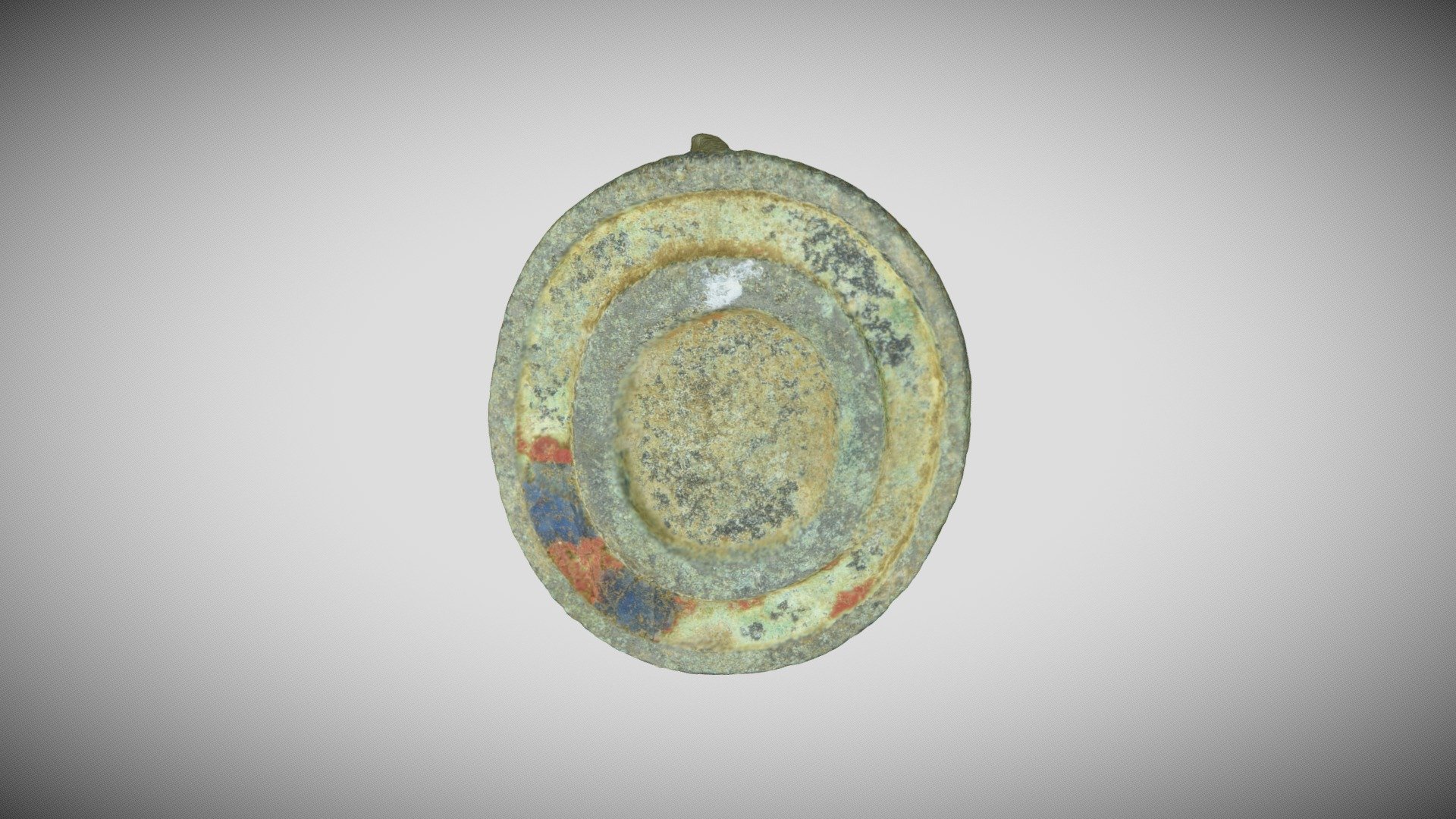 Roman enamelled plate brooch 3D model by OxonMRC [d5830fe] Sketchfab
