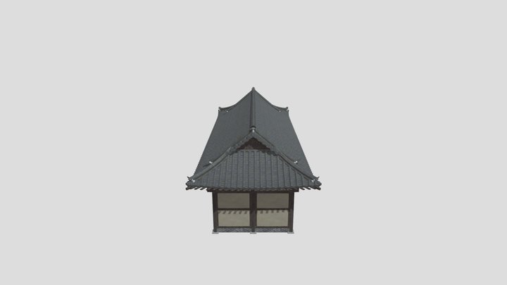 Korea Traditional House_Agricultural 3D Model