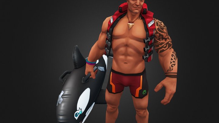 Darius Party Pool 3D Model