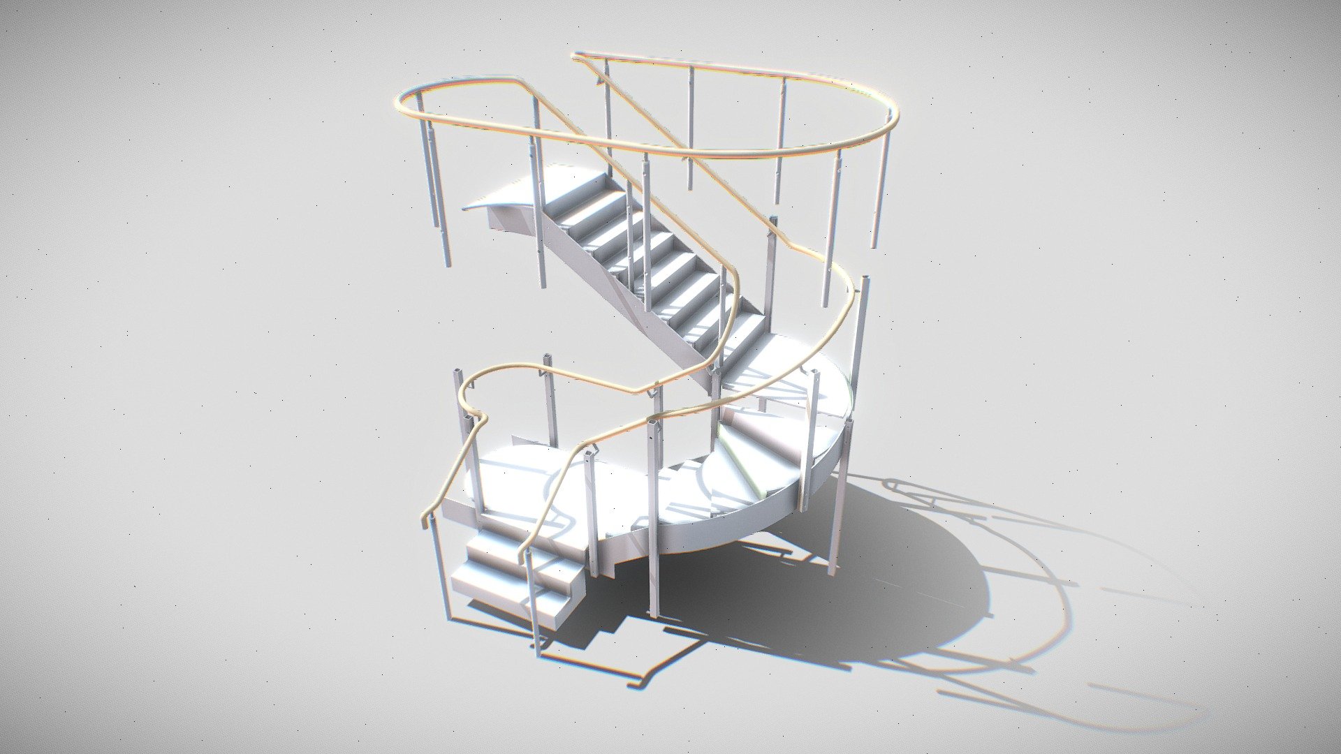 CS_stairs_ Rev A - 3D model by julian99 [d583dd8] - Sketchfab