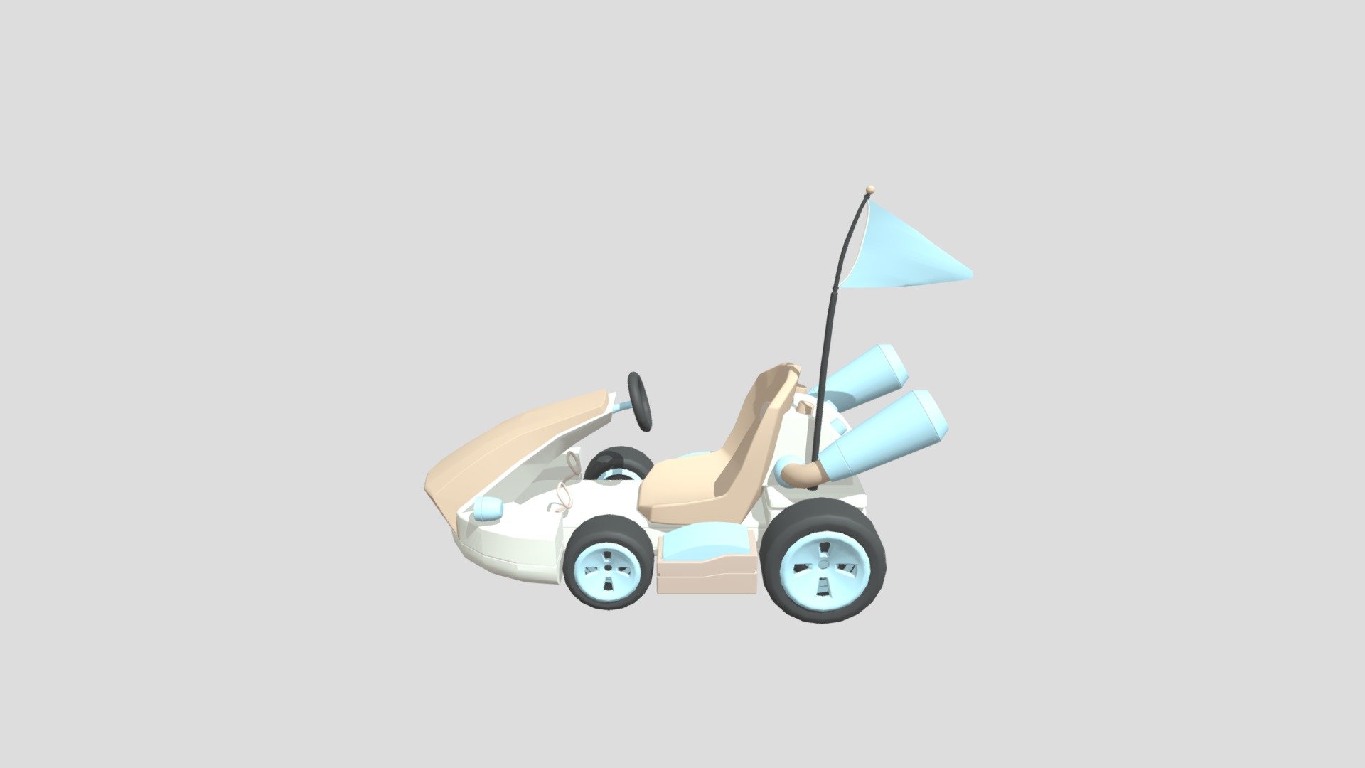 Go Kart Colored