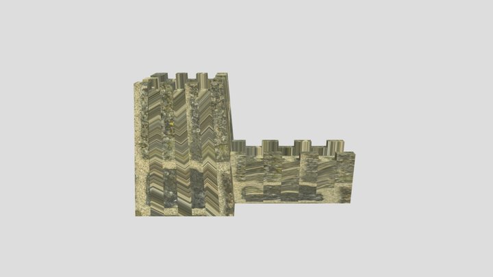 great wall of china 3D Model