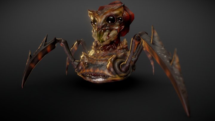 Swarmer_Alien 3D Model