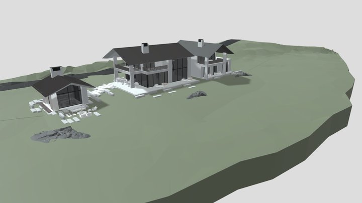 2939_ Soul Fire Ranch_ Aspen_2 option 3D Model
