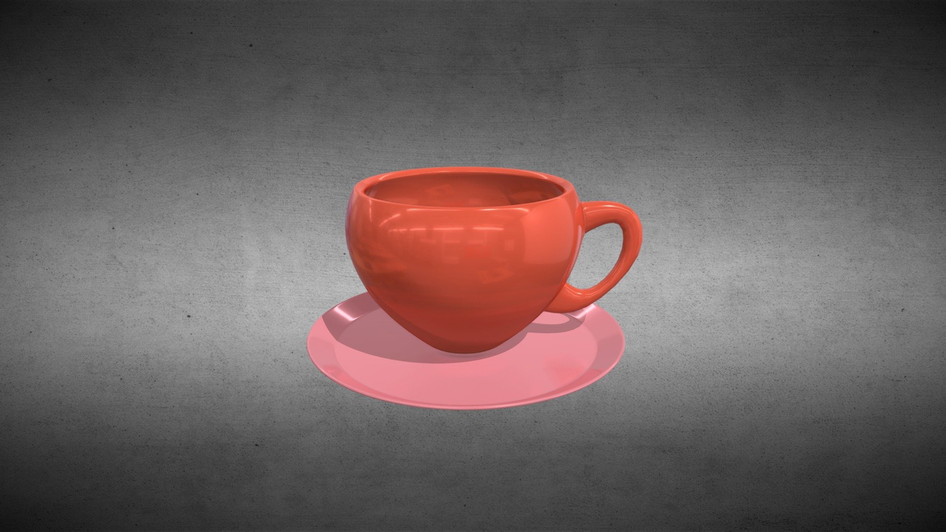 Cup and dish