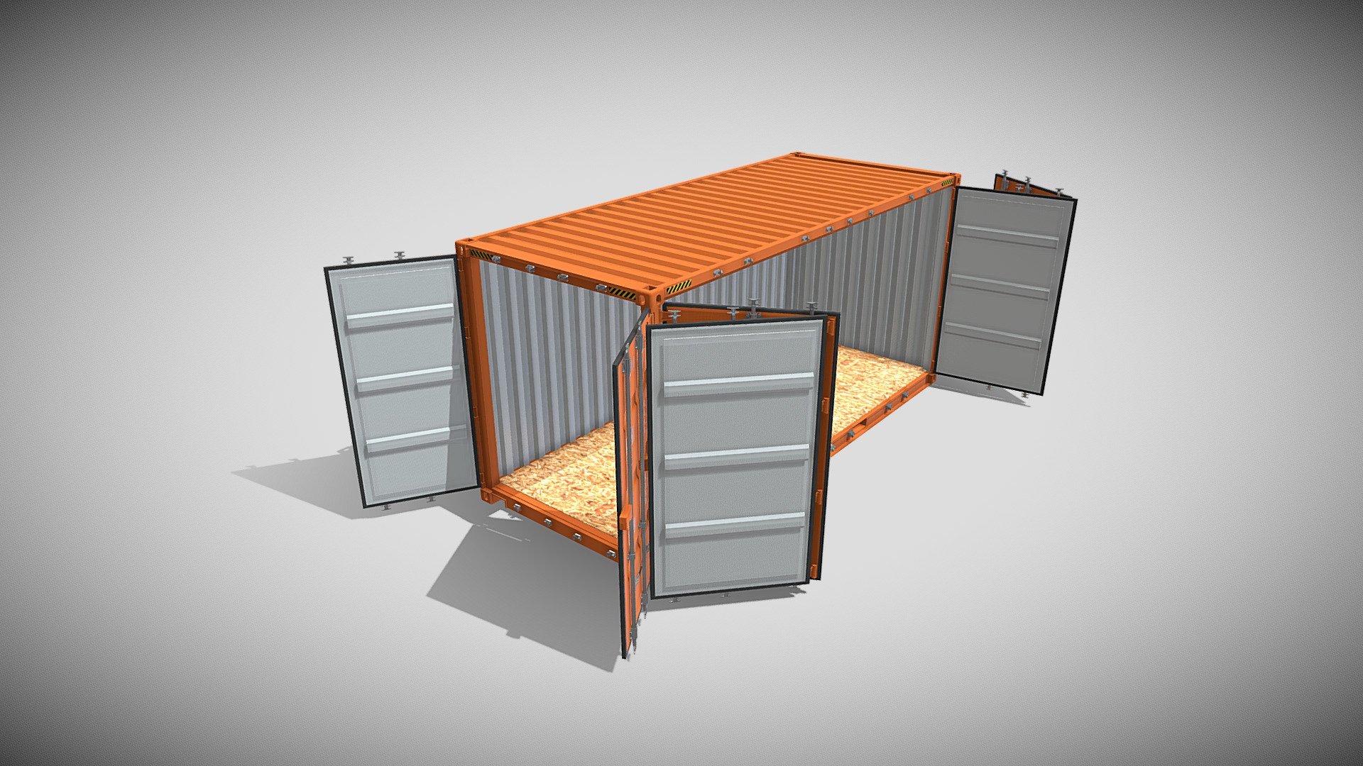 Optic Container Cube without Door - Curated