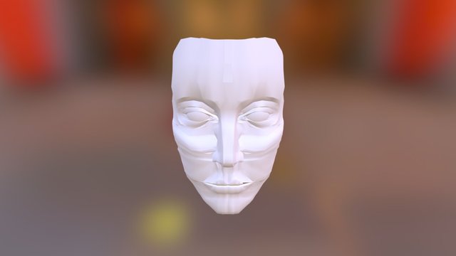 3d Face by Sarah Matthews 3D Model