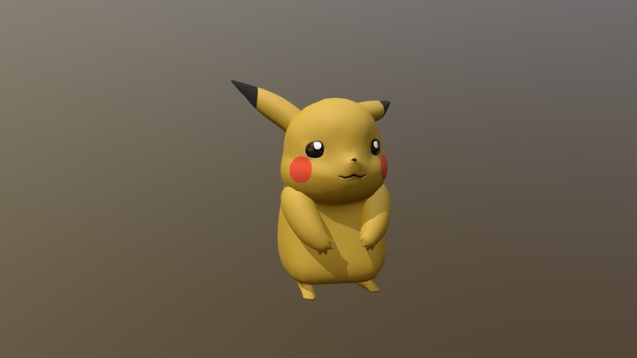 pikachu 3D Model