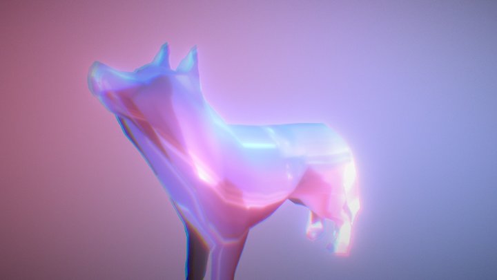 Wolf Spirit 3D Model
