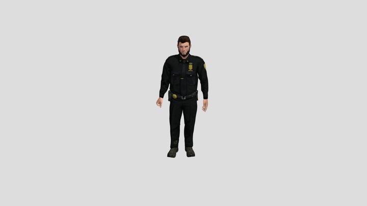 Personnage Projet 4 3D Model