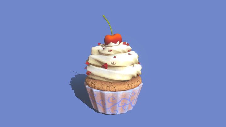 Cupcake 3D Model