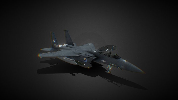 F-15 USAF (10K views and 50 followers) 3D Model