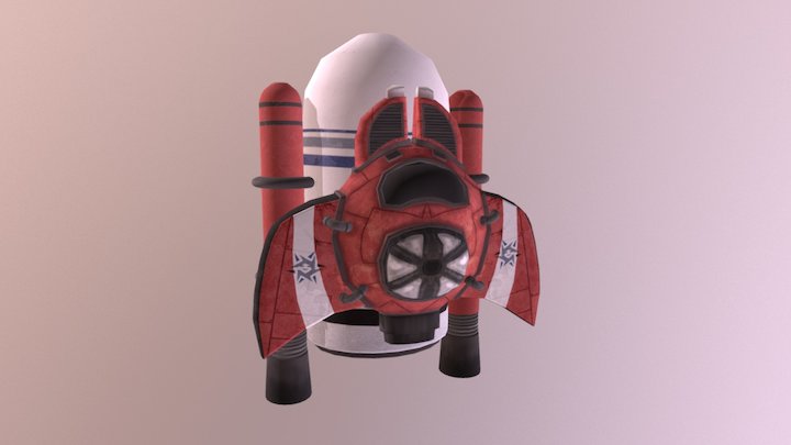 Rocket 3D Model
