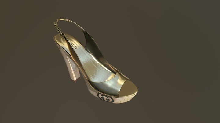 Scarpa Gucci 3D Model