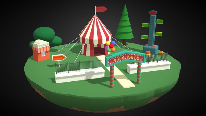 Circus Tent – Modello 3D gratuito STL