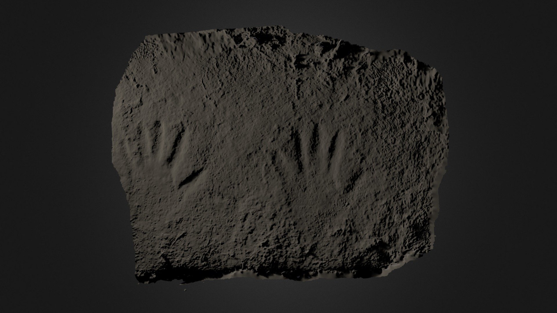 'Hands' rock carving, Barnakill, Dunardy, Crinan
