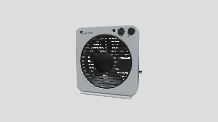 Box Fan 3D Model