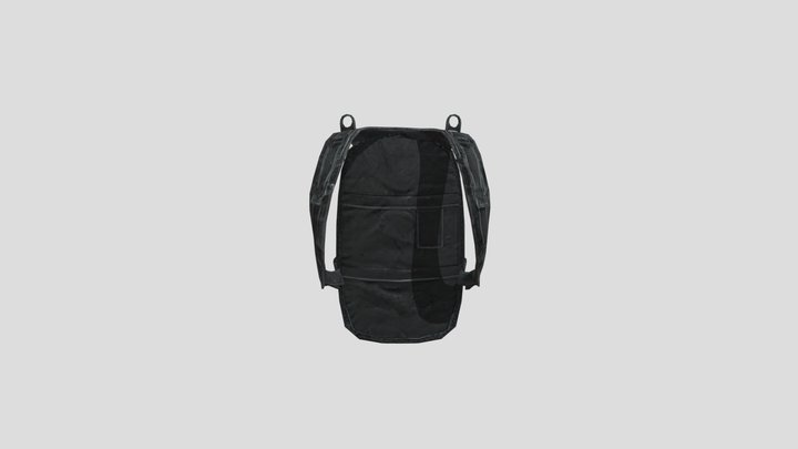 New State Mobile Parachute Bagpack 3D Model