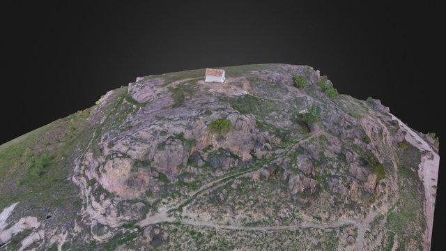 Cerro del Calvario de Tabuenca 3D Model