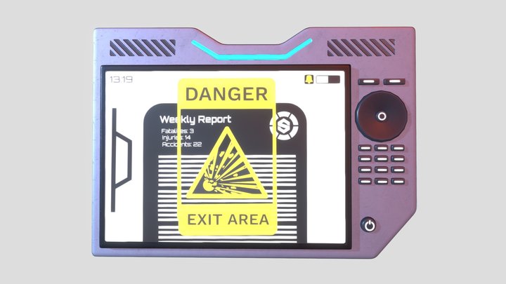 Tablet 3D Model