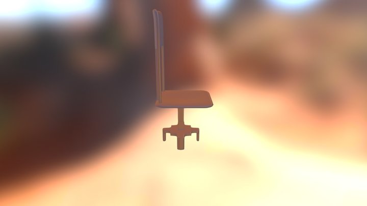 Teachers Chair (Co/Labs) 3D Model